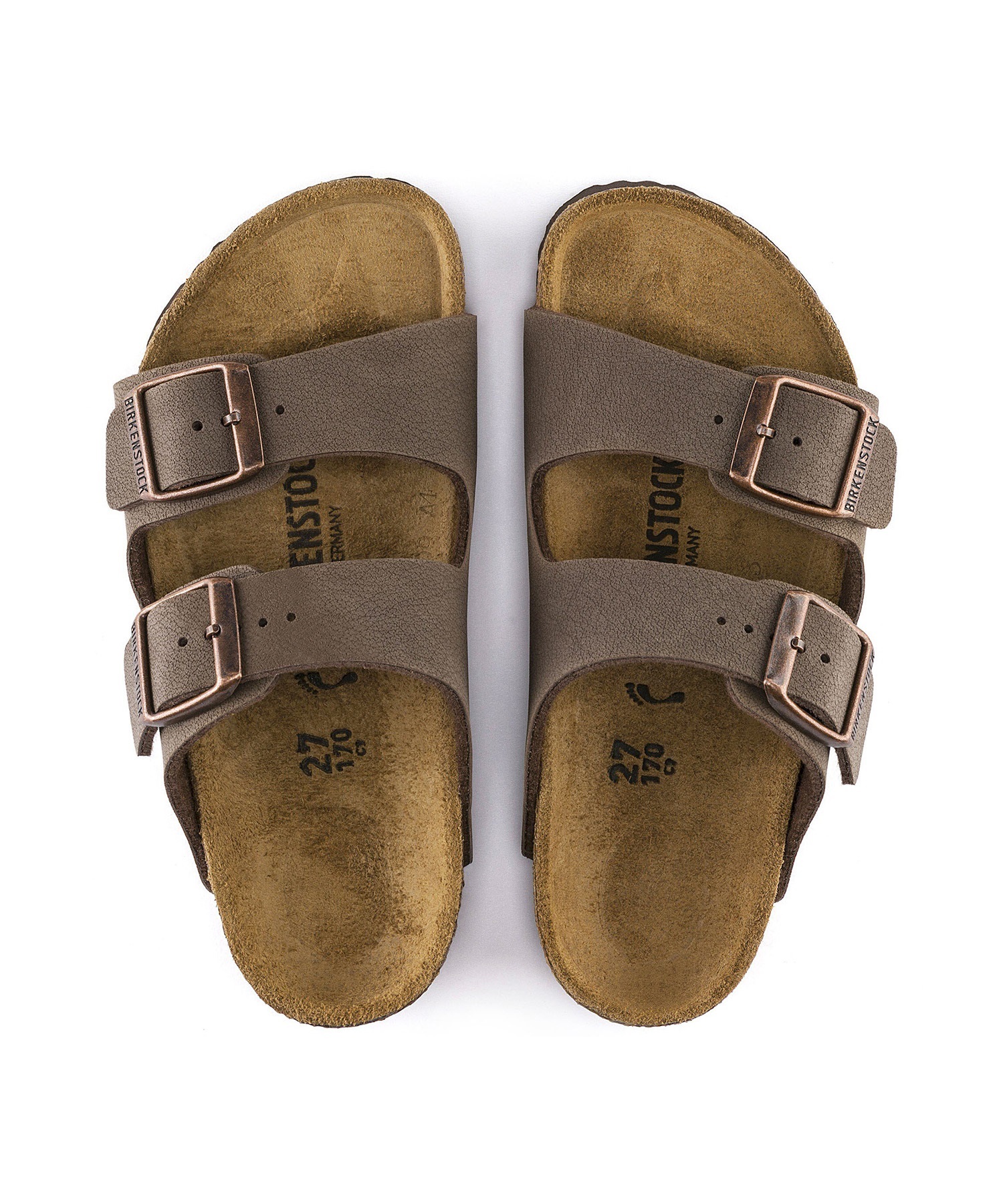 BIRKENSTOCK ビルケンシュトック サンダル キッズ ジュニア 子供 Arizona Kids BFBC Mocca Narrow 552893(Mocca-27-EURO)