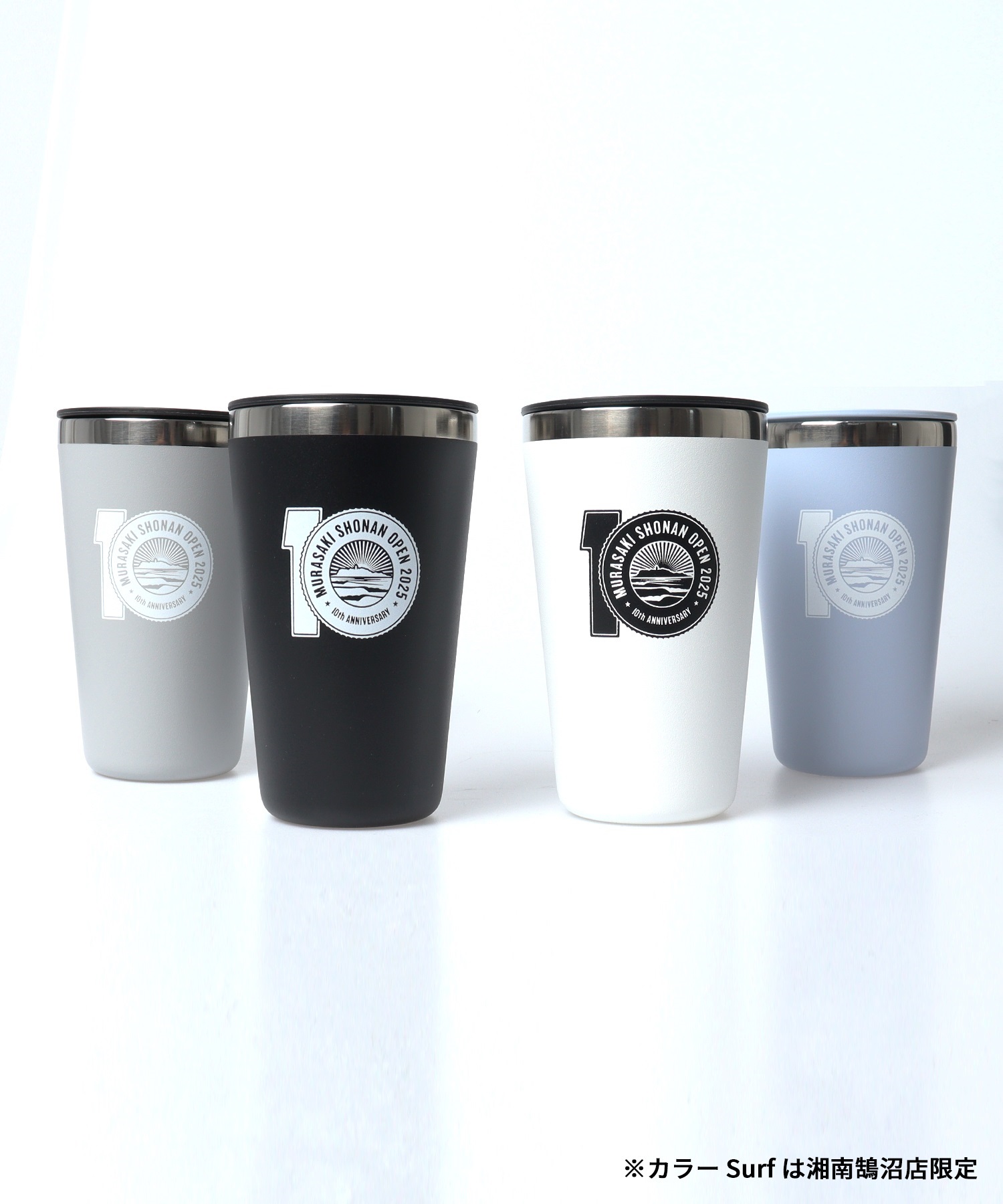 Hydro Flask ハイドロフラスク タンブラー 16oz TUMBLER SHONAN OP 8901170010221 湘南オープン限定商品(White-ONE)