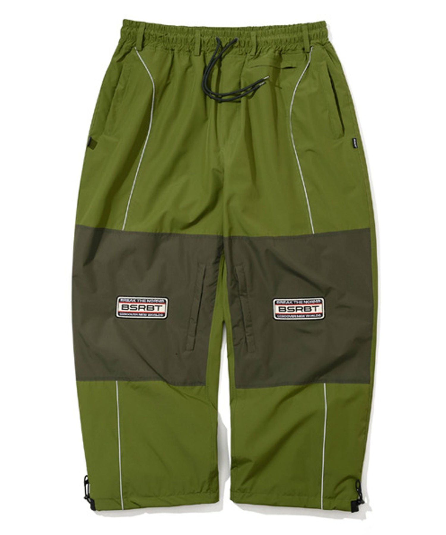 BSRABBIT ワイドパンツ BSRABBIT SOFT PEACH SUPER WIDE VENTILATION PANTS スノーボード