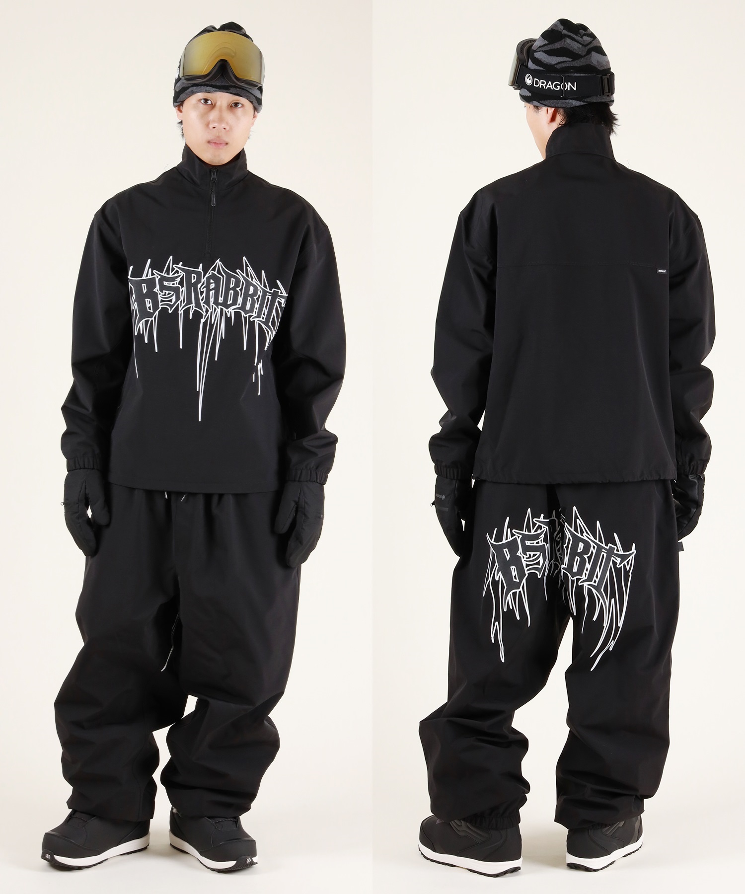 BSRABBIT ビーエスラビット スノーボード ウェア パンツ ユニセックス