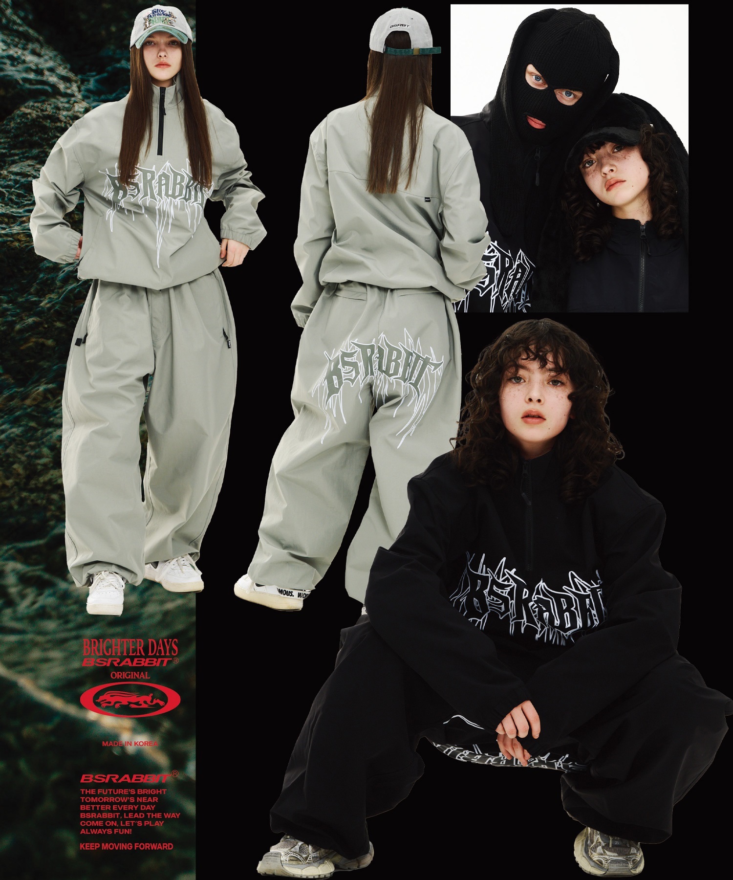 BSRABBIT ビエスラビット　スノーボード ウェア パンツ ユニセックス BSRABBIT ビーエスラビット スノーボード ウェア パンツ ユニセックス