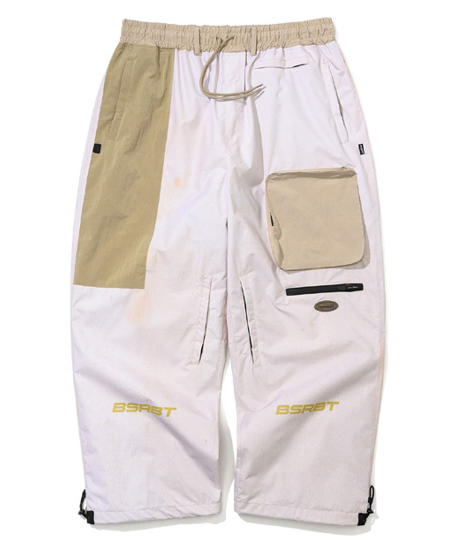 【即日発送】BSRABBIT スノーボード　ウェア パンツ　ベージュ　3XL BSRABBIT ビーエスラビット 3DZIP POCKET SUPERWIDE PT スノーボード