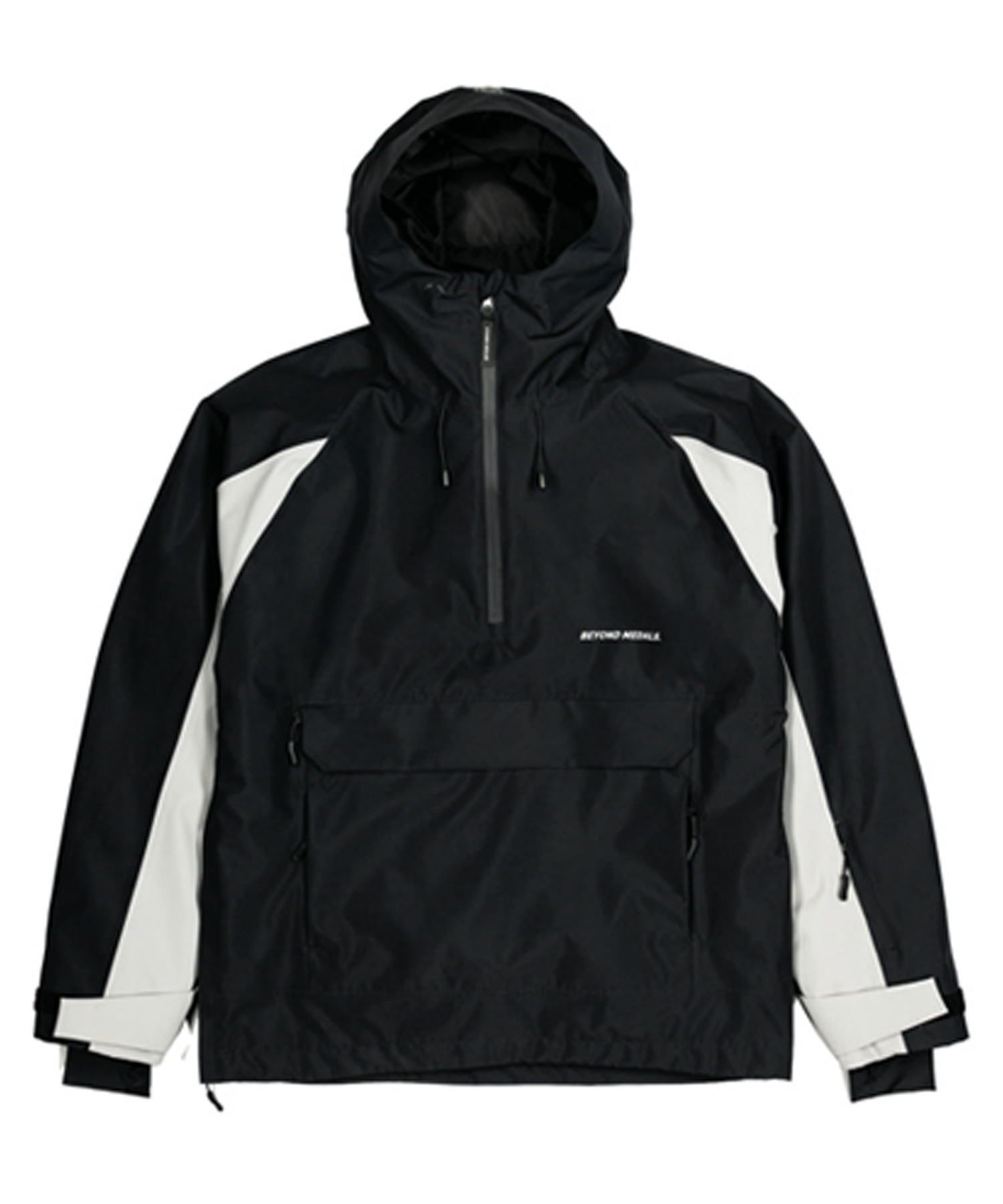 【早期購入/店頭受取対象外】BEYOND MEDALS ビヨンド メダルス スノーボード ジャケット ユニセックス Retro Anorak 2L 23225317 25-26モデル MM D18(BLACK-XS)