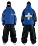 【早期購入/店頭受取対象外】BEYOND MEDALS ビヨンド メダルス スノーボード ジャケット ユニセックス Retro Anorak 2L 23225317 25-26モデル MM D18(BLACK-XS)