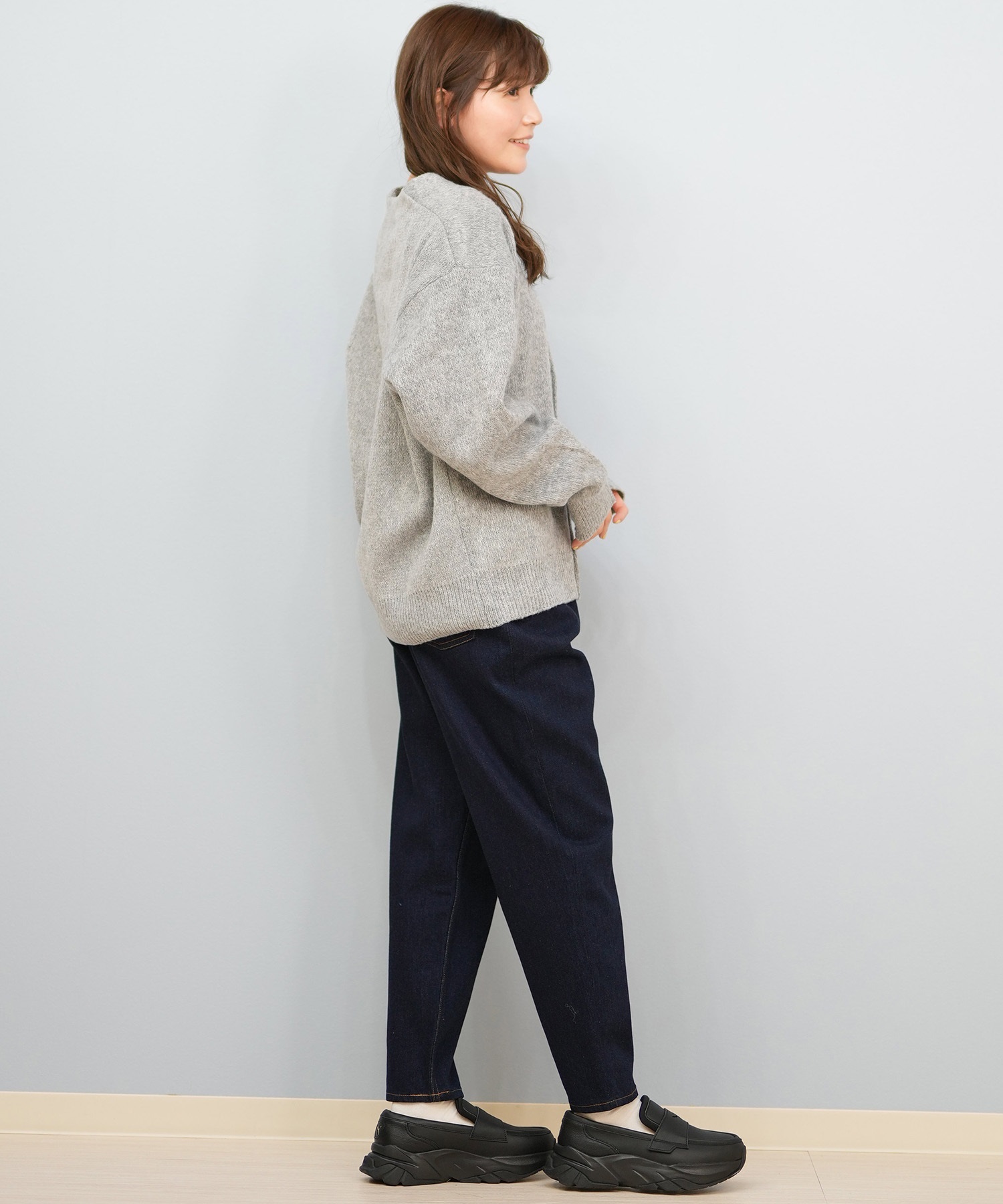 BEVERY HILLS P.C ビバリーヒルズポロクラブ ニット セーター カーディガン レディース シンプル ワンポイント 5487-6750(01RD-M)