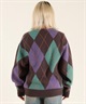 BEVERY HILLS P.C ビバリーヒルズポロクラブ ニット セーター カーディガン レディース チェック 5487-6751(15BR-M)