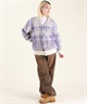 BEVERY HILLS P.C ビバリーヒルズポロクラブ ニット セーター カーディガン レディース チェック 5487-6751(15BR-M)