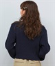 BEVERY HILLS P.C ビバリーヒルズポロクラブ ニット セーター レディース クロップド丈 ショート丈 ケーブル編み 5487-6752(01RD-M)