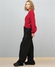 BEVERY HILLS P.C ビバリーヒルズポロクラブ ニット セーター レディース クロップド丈 ショート丈 ケーブル編み 5487-6752(01RD-M)