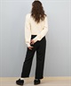 BEVERY HILLS P.C ビバリーヒルズポロクラブ ニット セーター レディース クロップド丈 ショート丈 ケーブル編み 5487-6752(01RD-M)