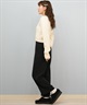 BEVERY HILLS P.C ビバリーヒルズポロクラブ ニット セーター レディース クロップド丈 ショート丈 ケーブル編み 5487-6752(01RD-M)