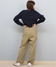 BEVERY HILLS P.C ビバリーヒルズポロクラブ ニット セーター レディース クロップド丈 ショート丈 ケーブル編み 5487-6752(01RD-M)
