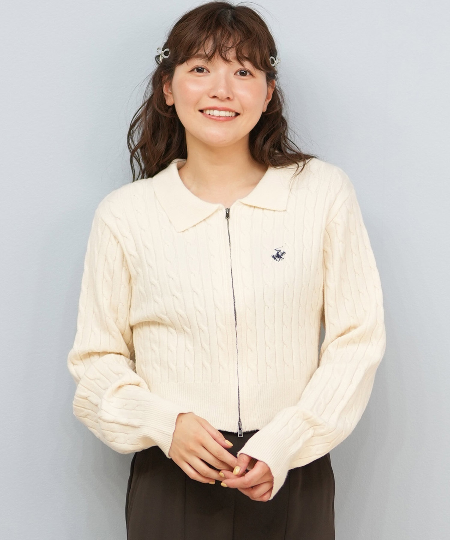 BEVERY HILLS P.C ビバリーヒルズポロクラブ カーディガン レディース