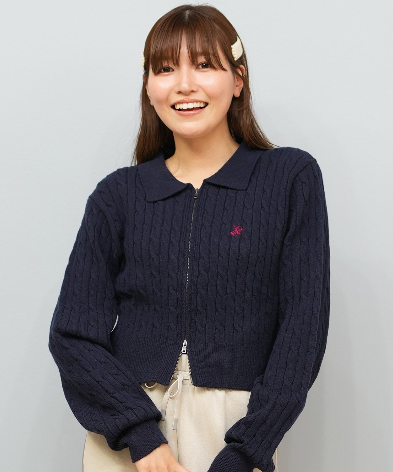 BEVERY HILLS P.C ビバリーヒルズポロクラブ カーディガン レディース