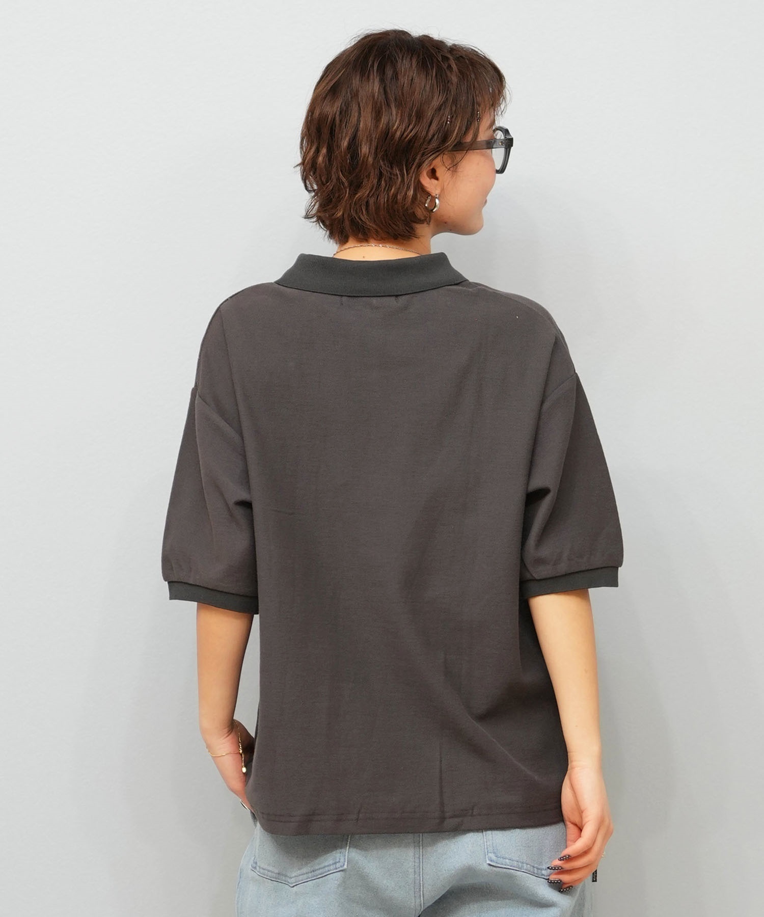 BEVERY HILLS P.C ビバリーヒルズポロクラブ 半袖 ポロシャツ レディース ワンポイント ボーダー 5287-5752(09OF-M)