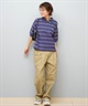 BEVERY HILLS P.C ビバリーヒルズポロクラブ 半袖 ポロシャツ レディース ワンポイント ボーダー 5287-5752(09OF-M)