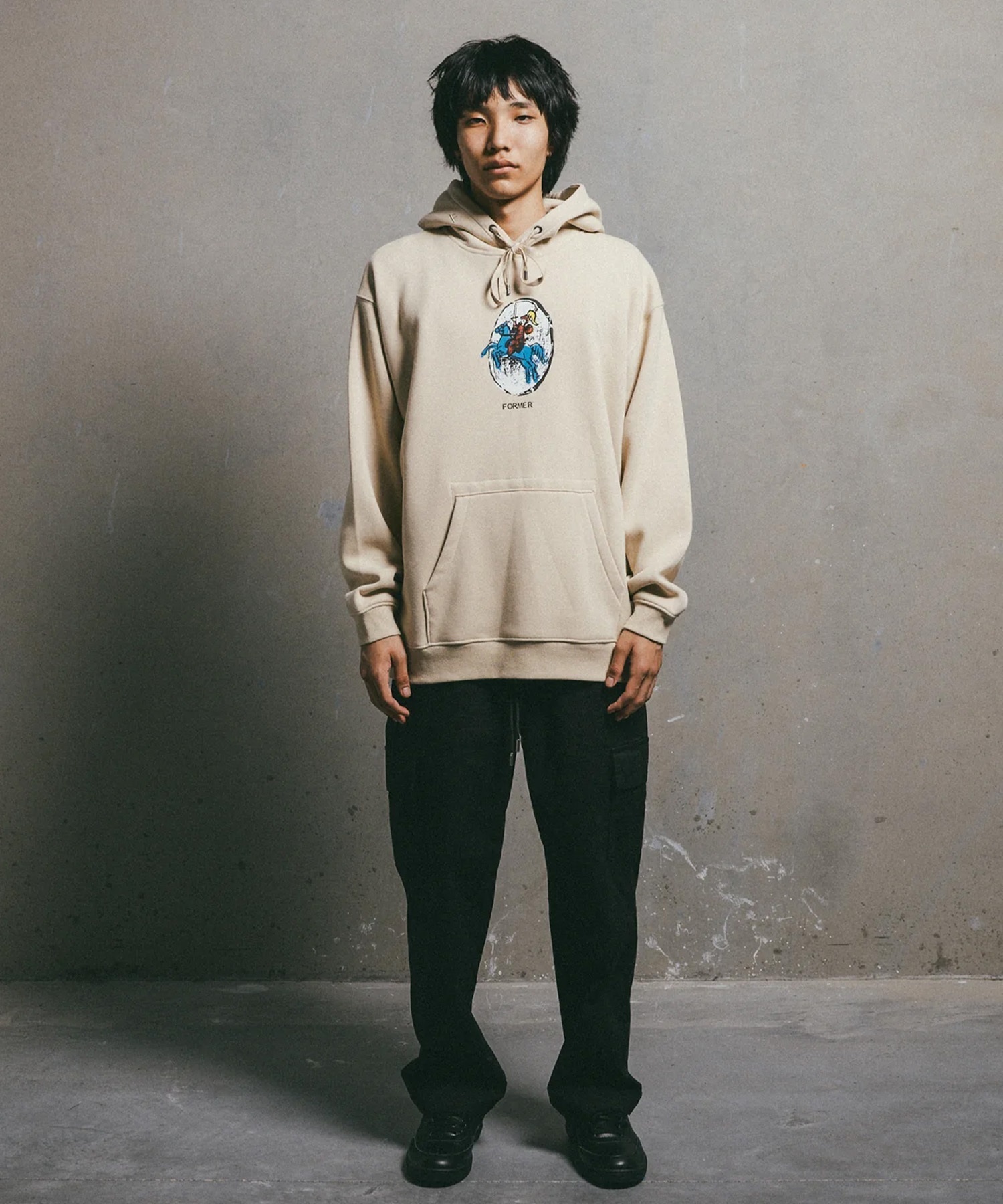 FORMER フォーマー プルオーバー パーカー メンズ フーディー FFL