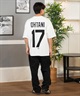 Fanatics ファナティクス 半袖 Tシャツ ロサンゼルス・ドジャース 大谷翔平 背番号 ML0125SS0011 ムラサキスポーツ限定(WHBK-M)