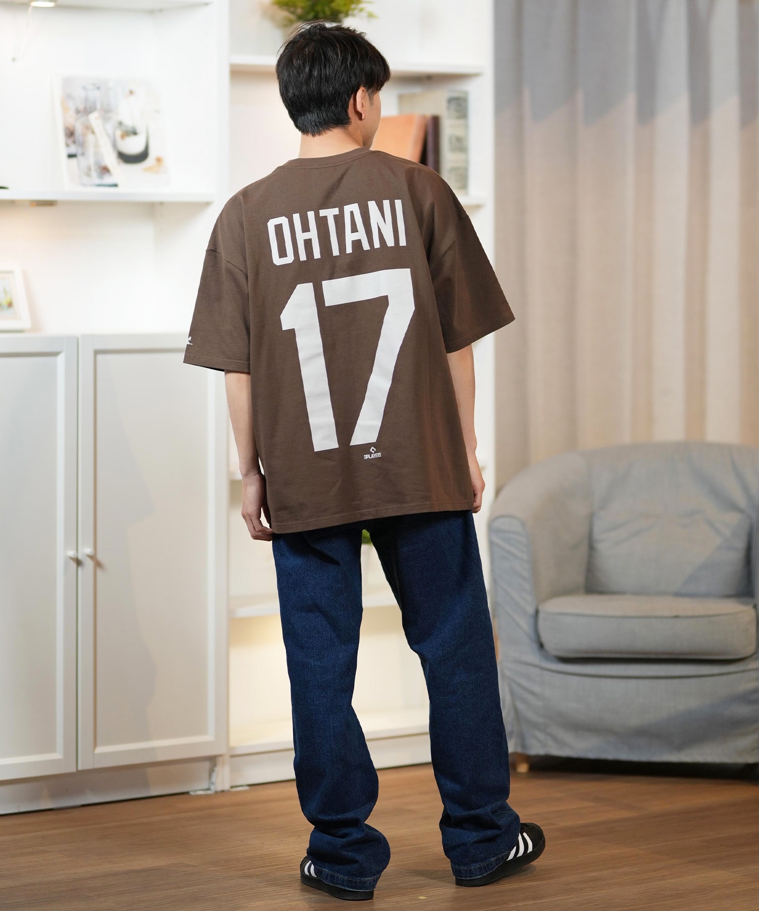 Fanatics ファナティクス 半袖 Tシャツ ロサンゼルス・ドジャース 大谷翔平 背番号 ML0125SS0011 ムラサキスポーツ限定(WHBK-M)