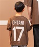 Fanatics ファナティクス キッズ 半袖 Tシャツ ロサンゼルス・ドジャース 大谷翔平 背番号 ML0125SS0011 ムラサキスポーツ限定(WHBK-130cm)