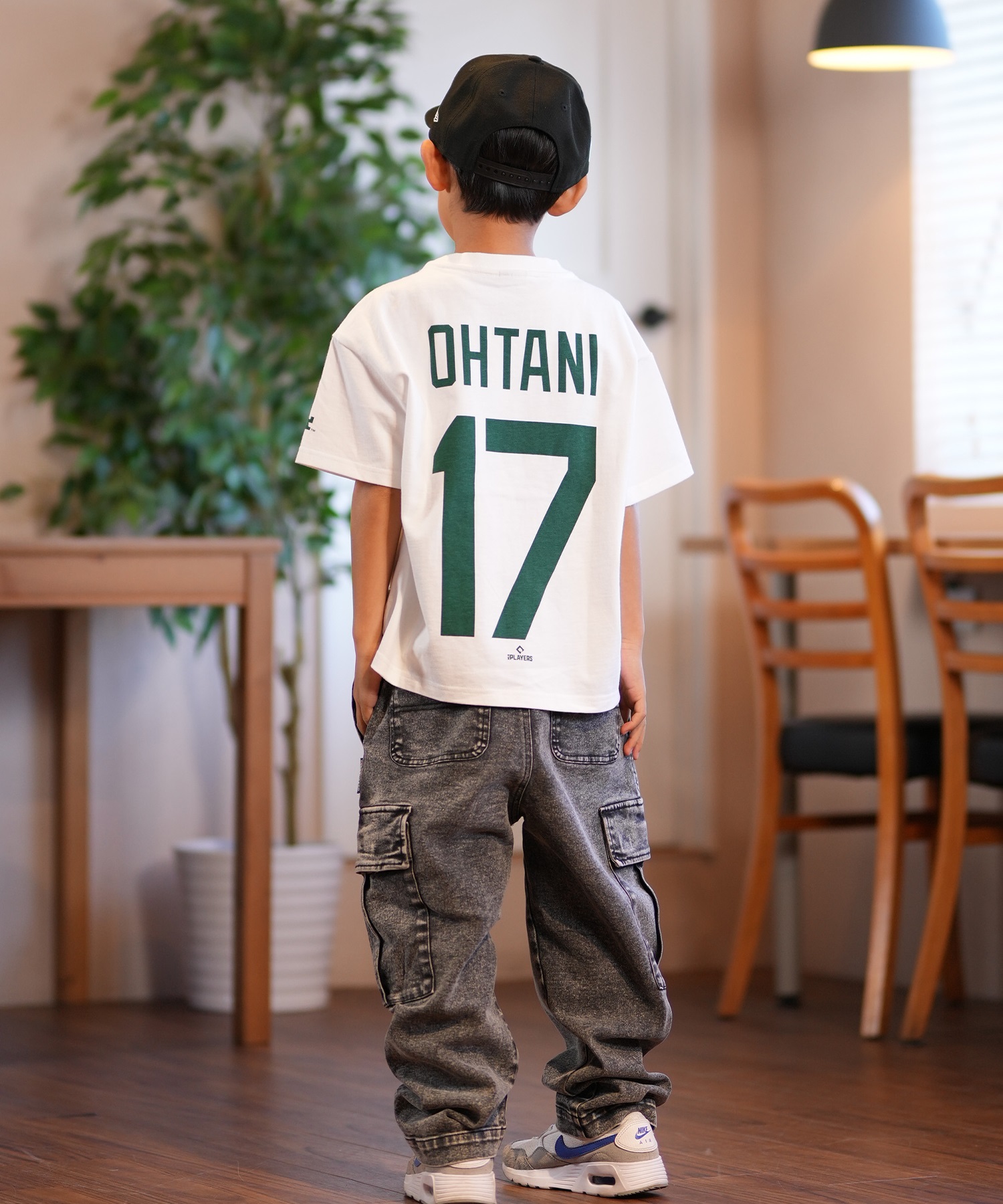 Fanatics ファナティクス キッズ 半袖 Tシャツ ロサンゼルス・ドジャース 大谷翔平 背番号 ML0125SS0011 ムラサキスポーツ限定(WHBK-130cm)