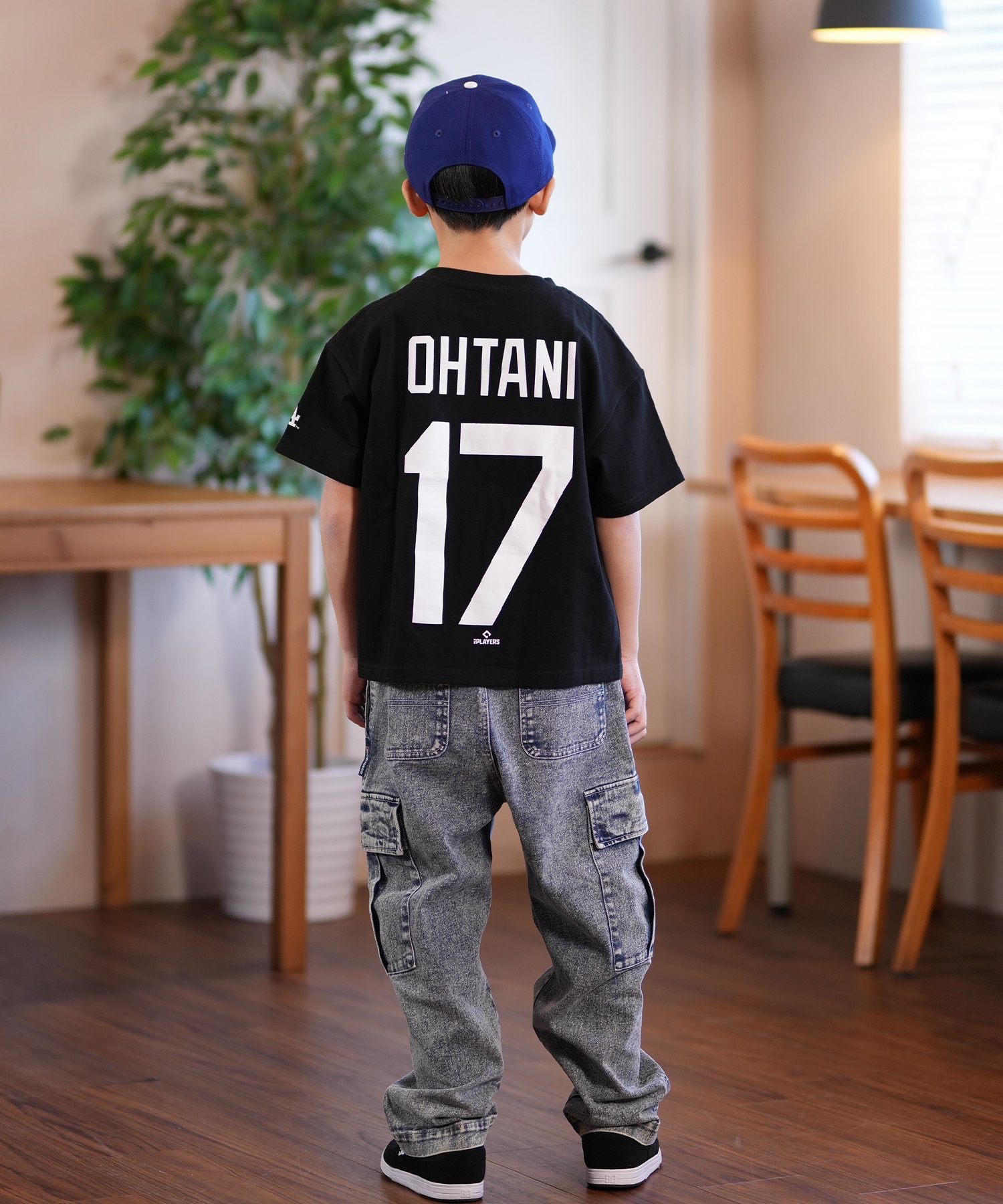 Fanatics ファナティクス キッズ 半袖 Tシャツ ロサンゼルス・ドジャース 大谷翔平 背番号 ML0125SS0011 ムラサキスポーツ限定(WHBK-130cm)