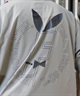 FORGET NEVER フォーゲットネバー 半袖 Tシャツ メンズ バックプリント オーバーサイズ 252OO1ST633FN ムラサキスポーツ限定(BLK-M)