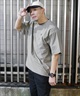 FORGET NEVER フォーゲットネバー 半袖 Tシャツ メンズ バックプリント オーバーサイズ 252OO1ST633FN ムラサキスポーツ限定(BLK-M)