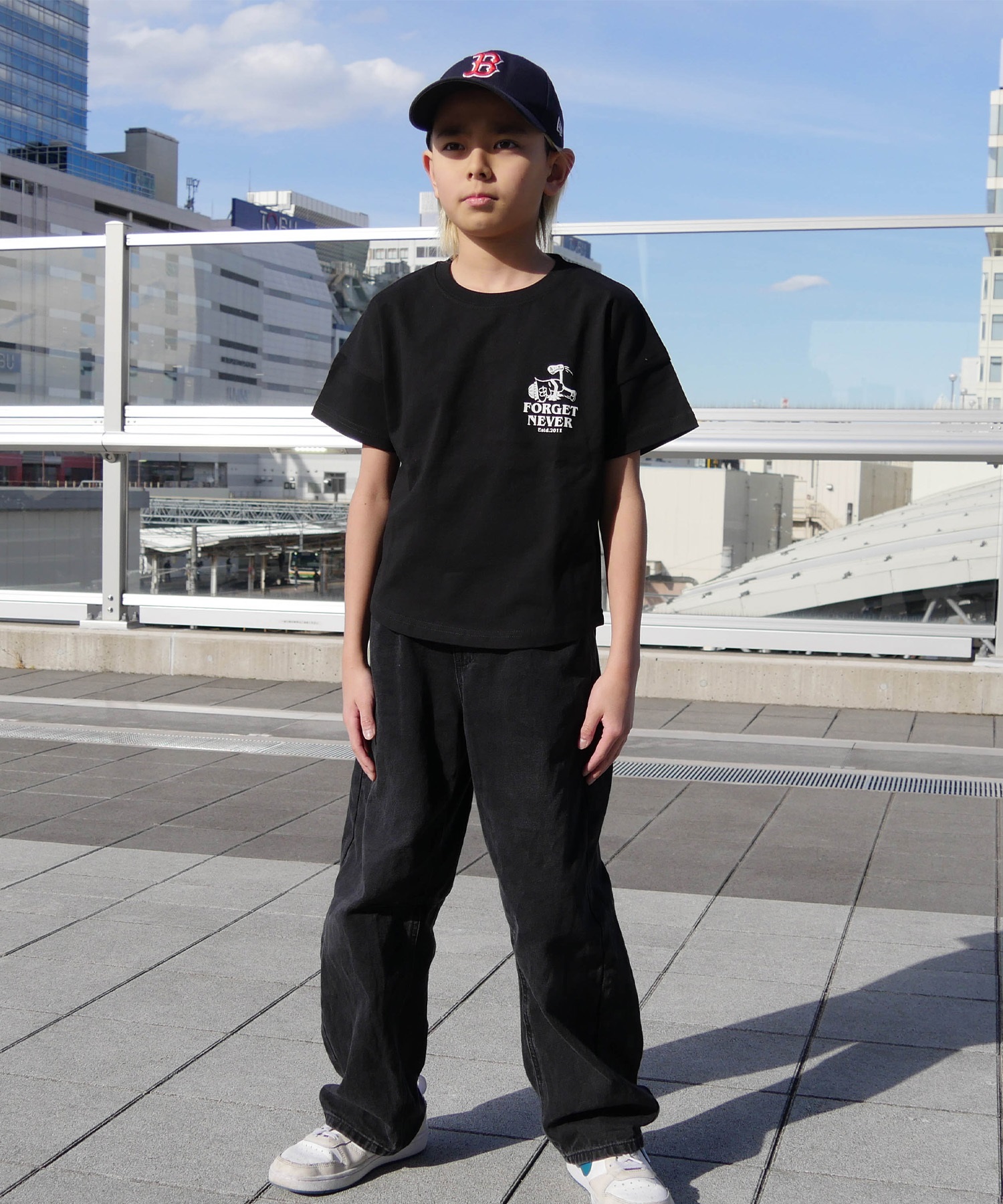 FORGET NEVER フォーゲットネバー 半袖 Tシャツ キッズ