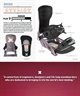 【早期購入】 BENT METAL ベントメタル スノーボード バインディング ビンディング レディース STYLIST ムラサキスポーツ 25-26モデル MM B15(WHITE-SM)