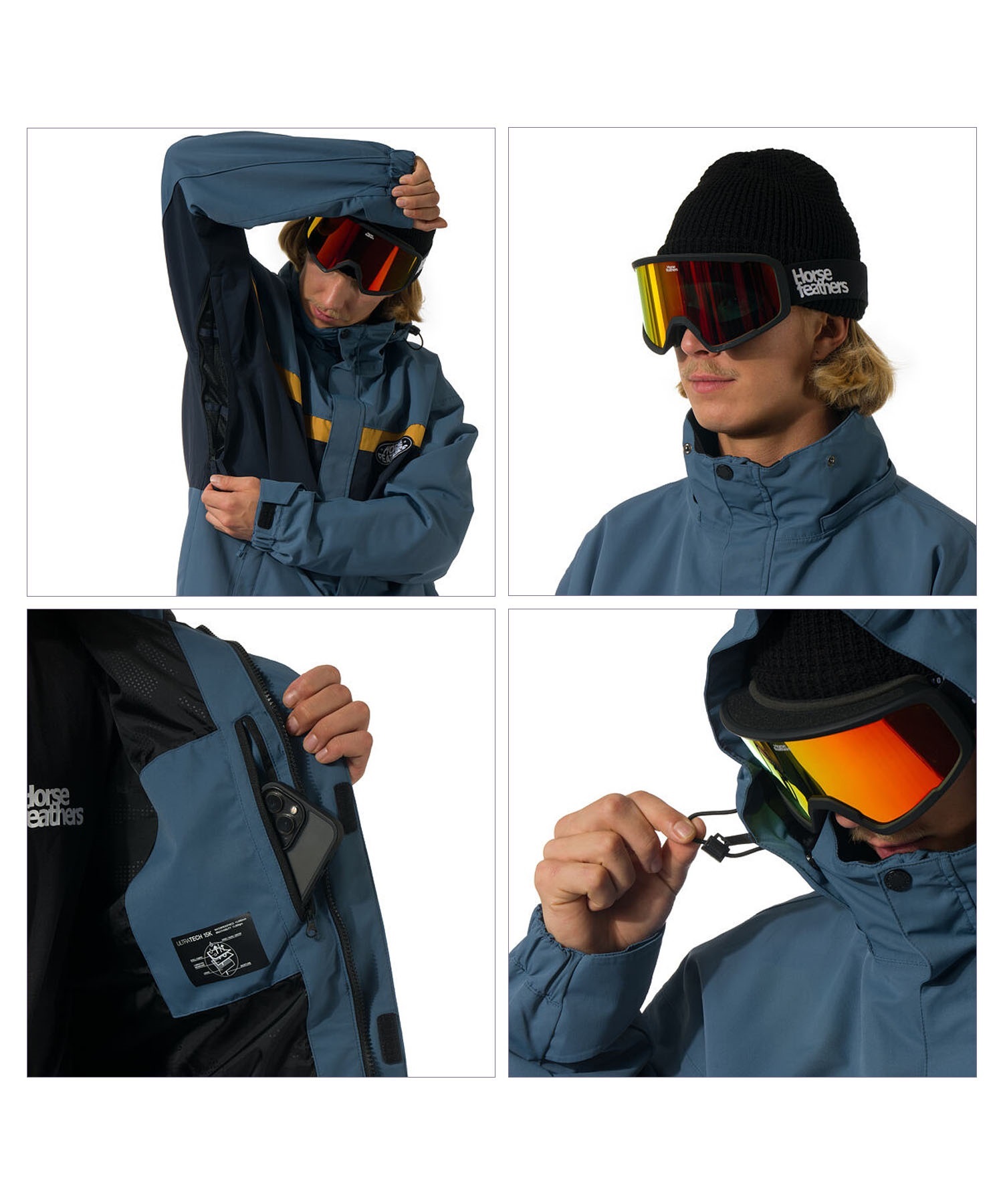 2526】Horsefeathers ホースフェザーズ スノーボード ウェア