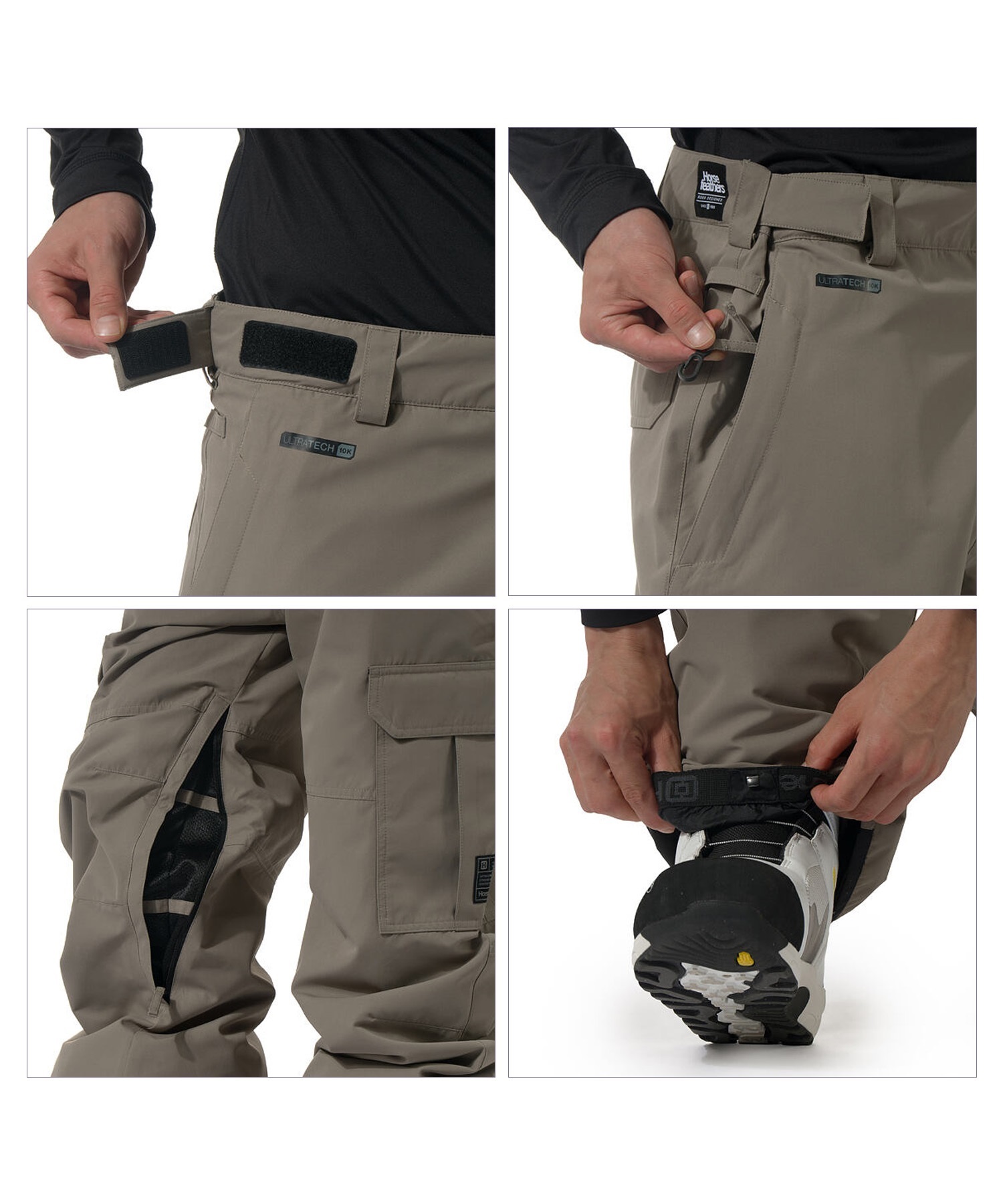 Horsefeathers ホースフェザーズ ROWEN スノーボード ウェア パンツ