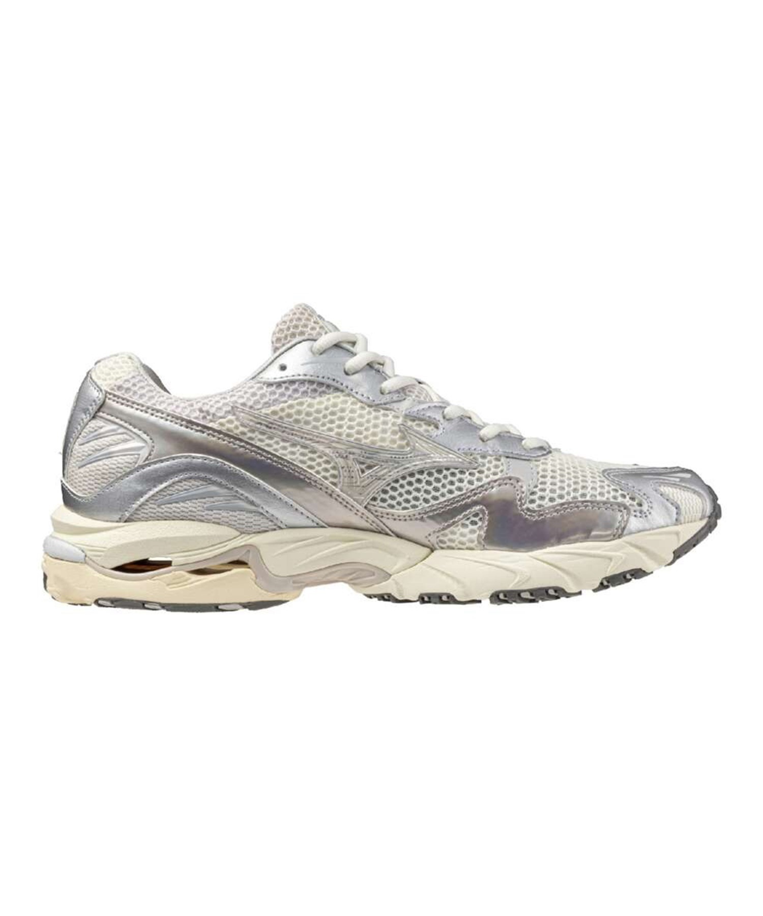 MIZUNO ミズノ スニーカー メンズ レディース シルバー 韓国 レトロ