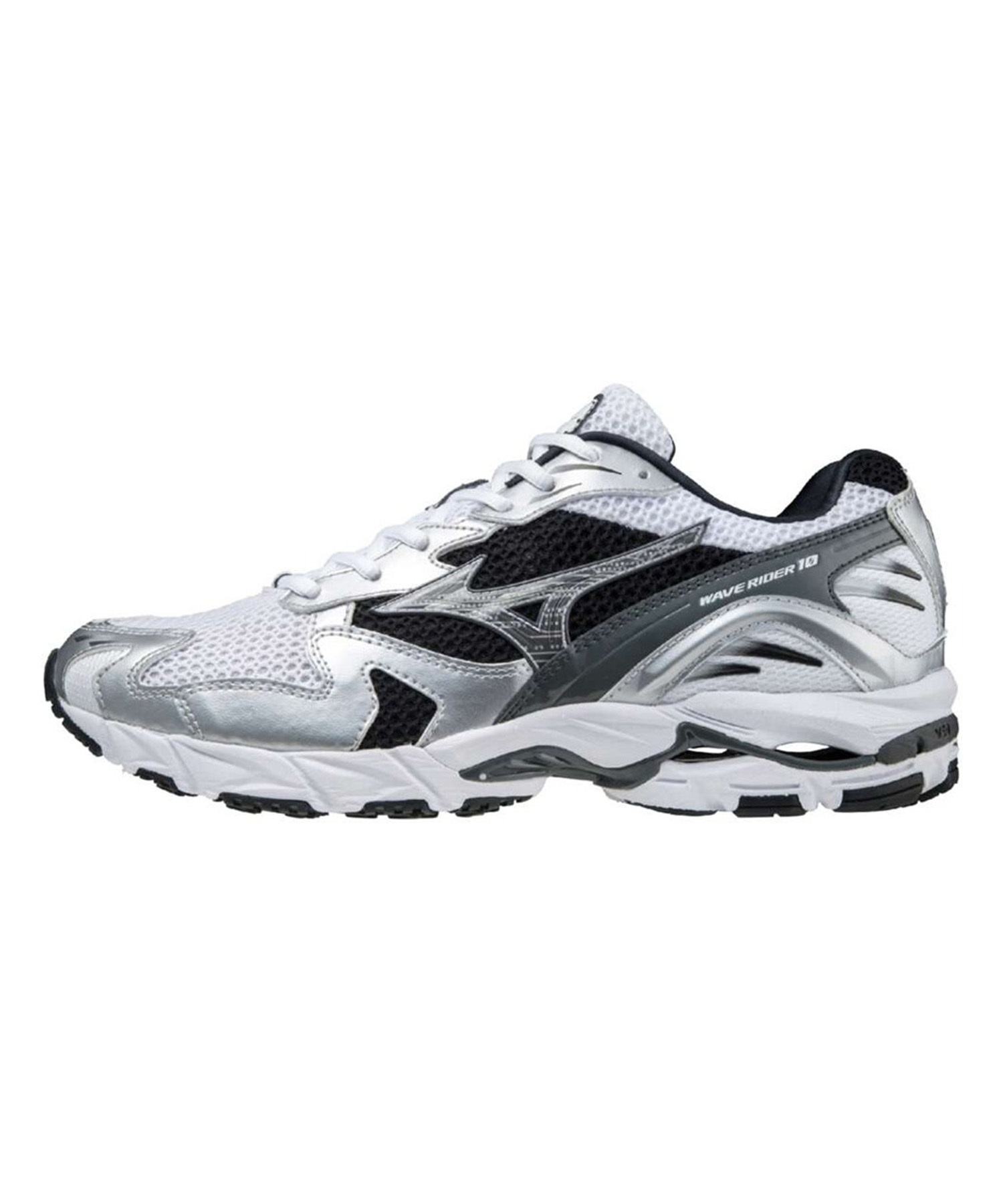 MIZUNO ミズノ スニーカー メンズ レディース シルバー 韓国 レトロ