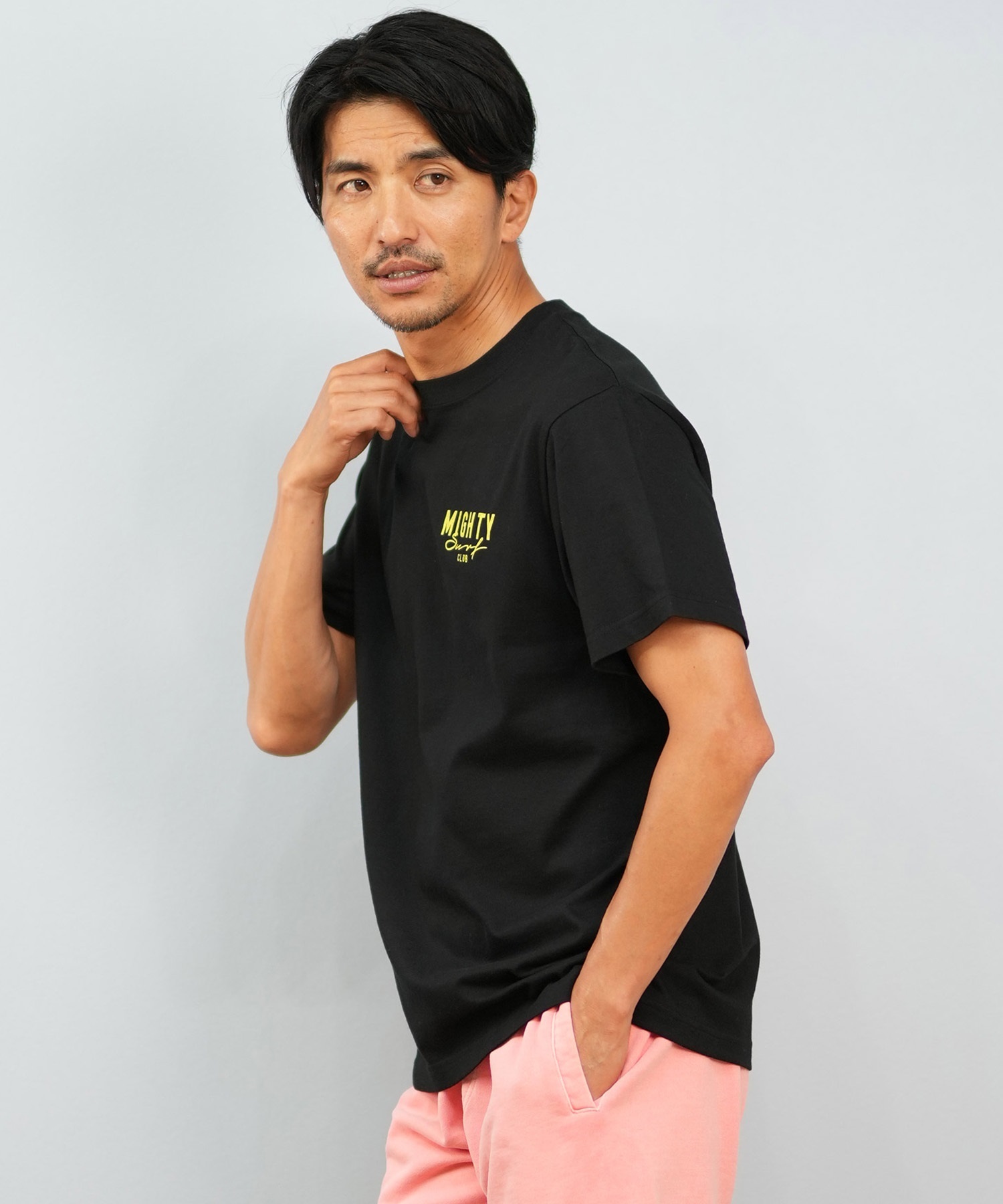 Mighty Surf Club マイティーサーフクラブ 半袖 Tシャツ メンズ バック
