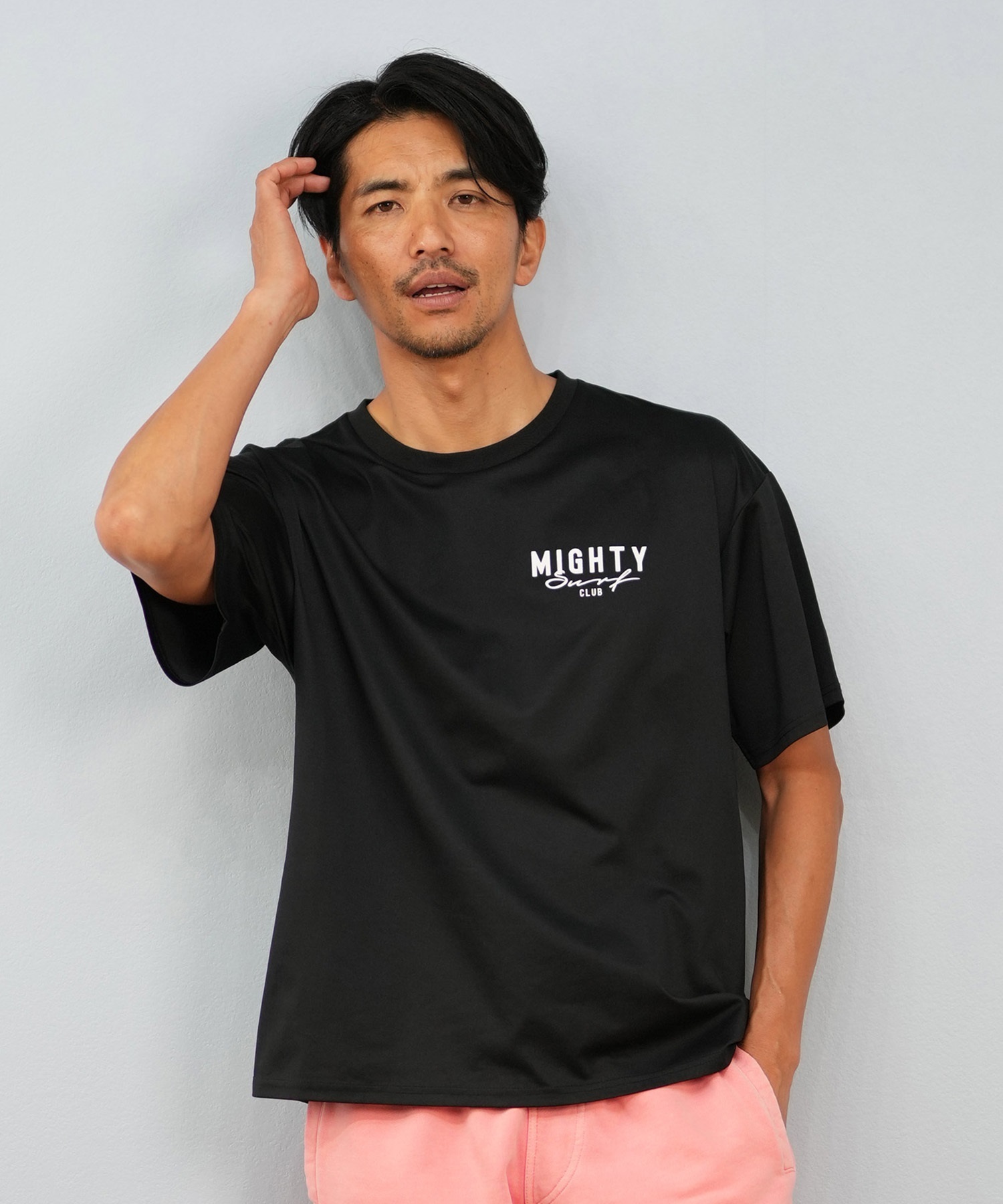 Mighty Surf Club マイティーサーフクラブ 半袖 Tシャツ メンズ バック