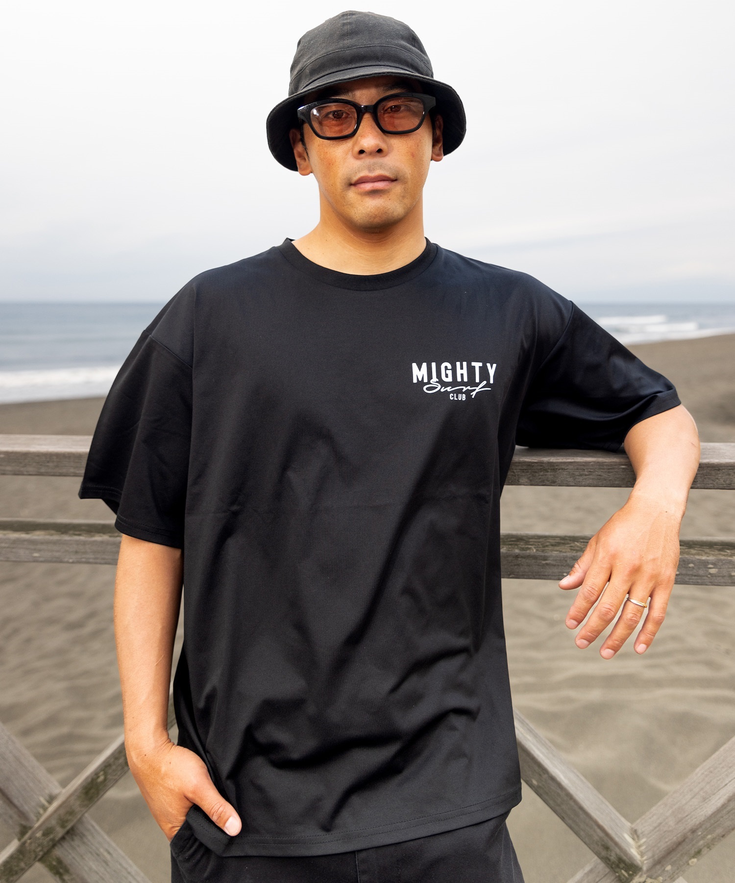 Mighty Surf Club マイティーサーフクラブ 半袖 Tシャツ メンズ バック