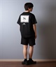 MATIN AVENIR マタンアヴニール 水着 ラッシュガード 半袖 Tシャツ メンズ 水陸両用 MA250007 ムラサキスポーツ限定(BK-M)