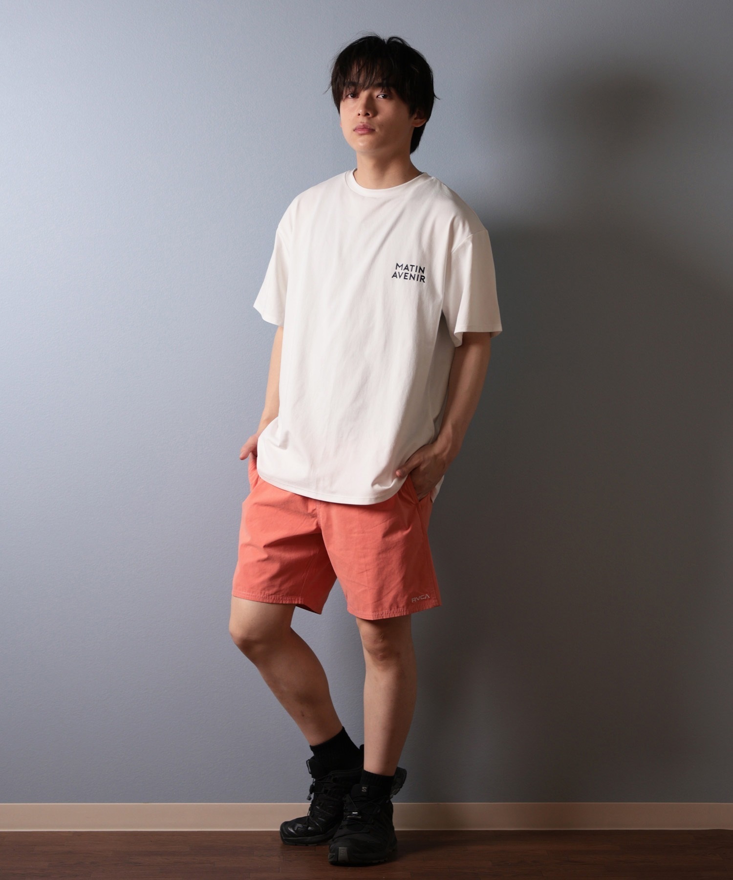 MATIN AVENIR マタンアヴニール Tシャツ サーフパンツ 上下セット MATIN AVENIR マタンアヴニール 水着メンズ サーフパンツ 水陸