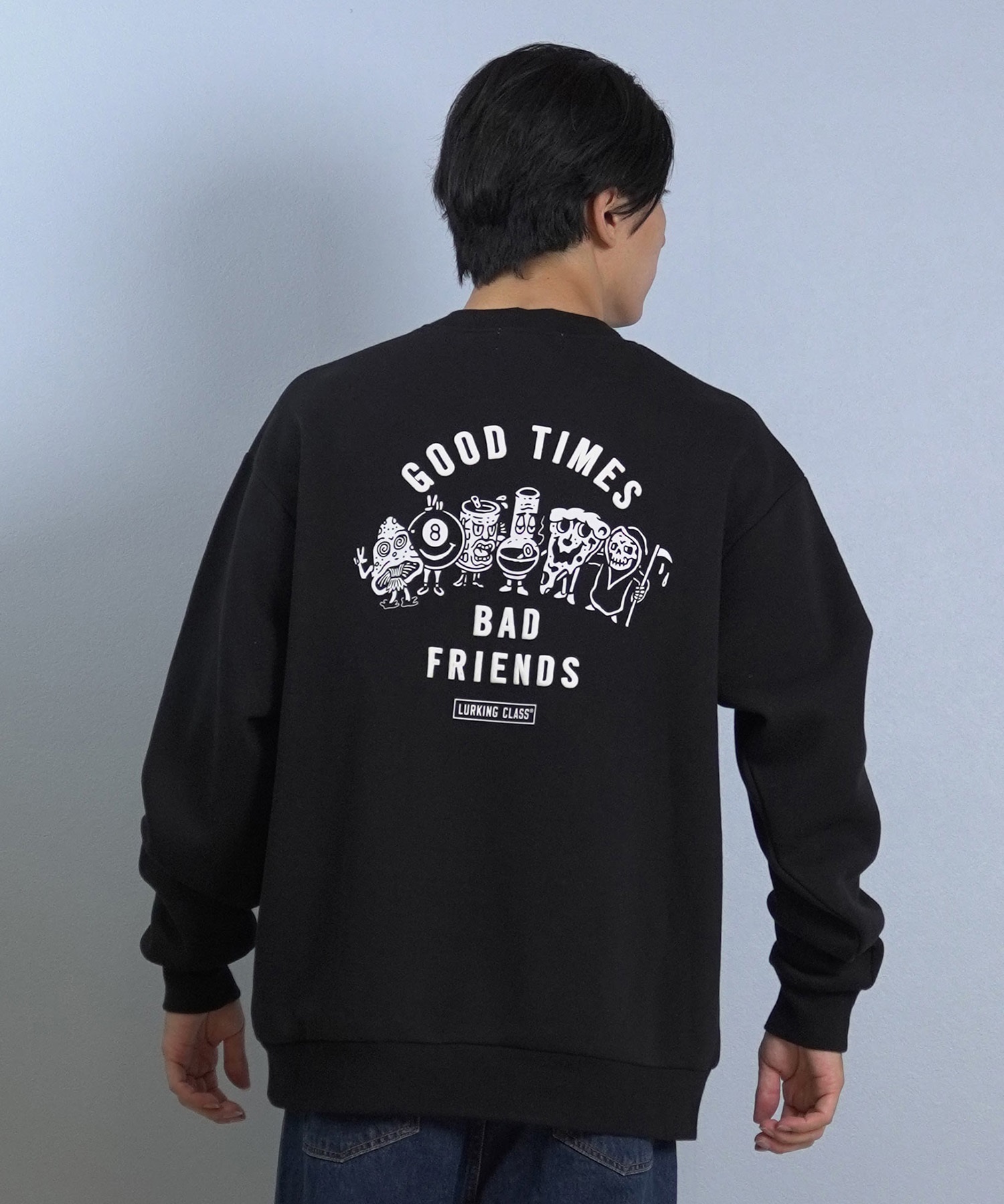 LURKING CLASS ラーキングクラス トレーナー スウェット メンズ クルー