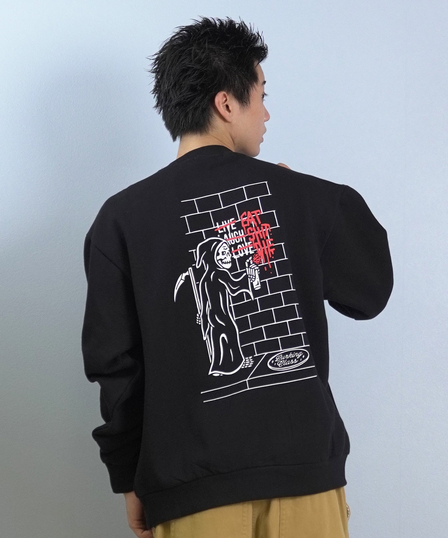 LURKING CLASS ラーキングクラス トレーナー スウェット メンズ クルー