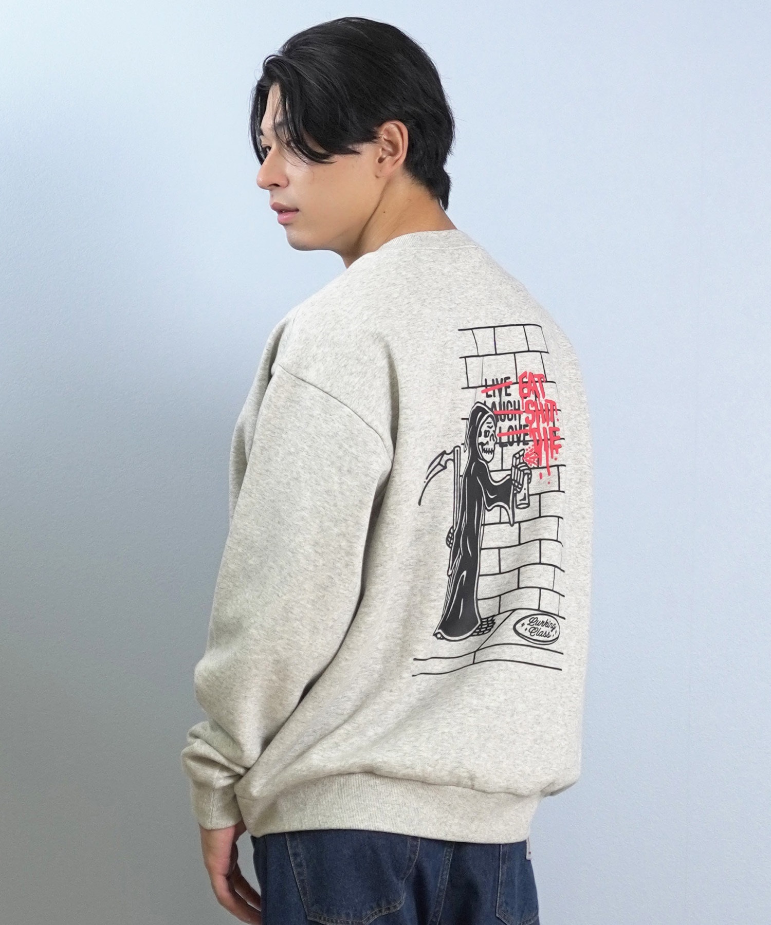 LURKING CLASS ラーキングクラス トレーナー スウェット メンズ クルー 