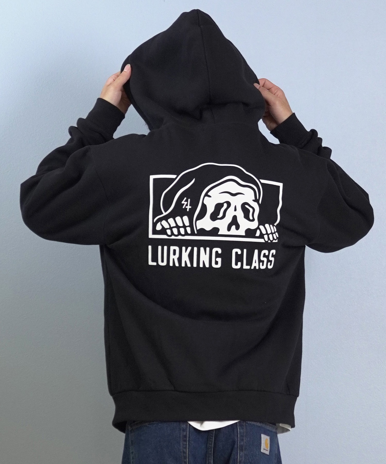 LURKING CLASS ラーキングクラス ジップアップ パーカー メンズ