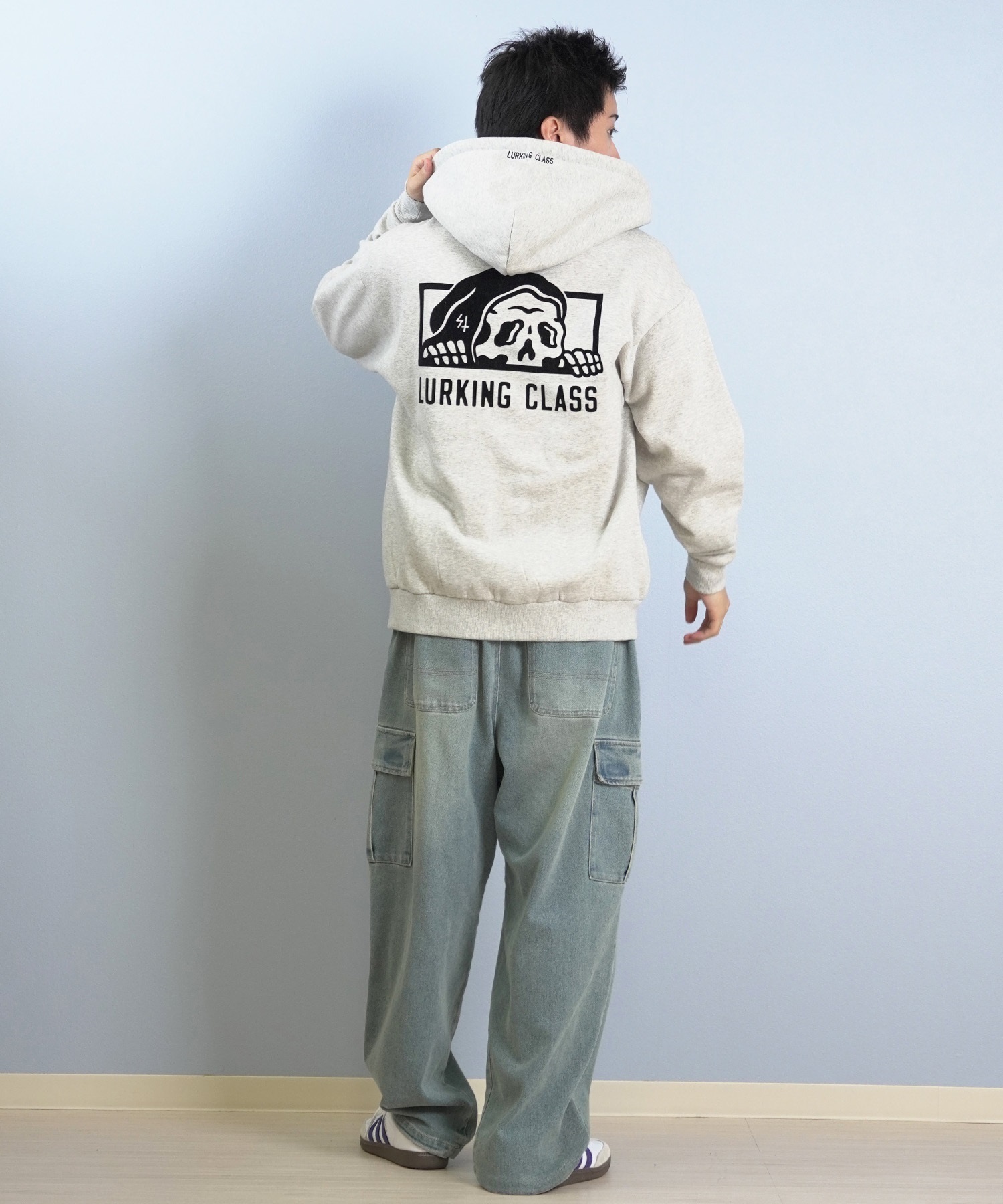 LURKING CLASS ラーキングクラス ジップアップ パーカー メンズ