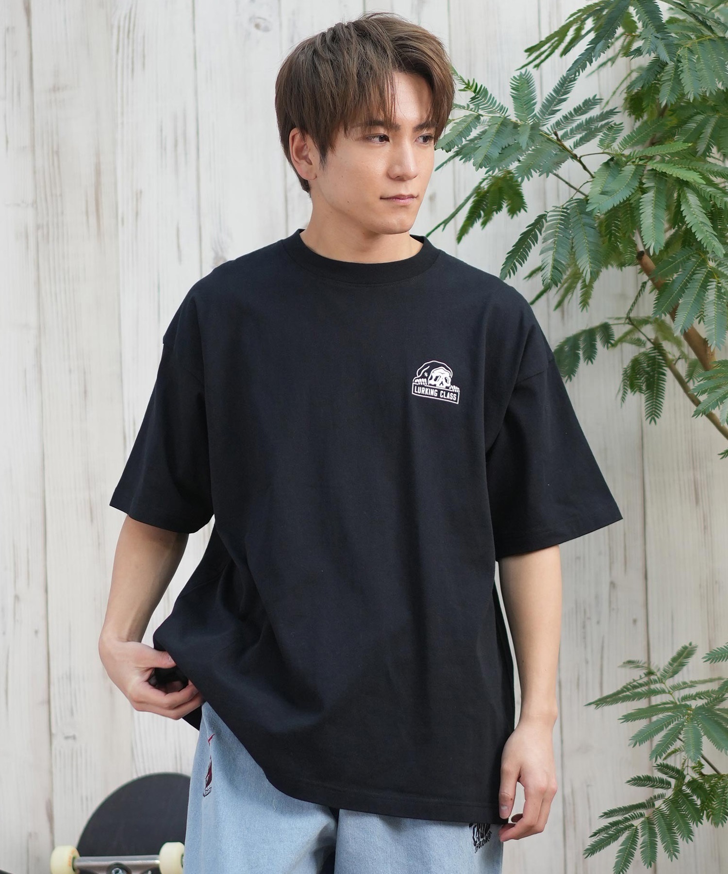 LURKING CLASS ラーキングクラス 半袖 Tシャツ メンズ バックプリント