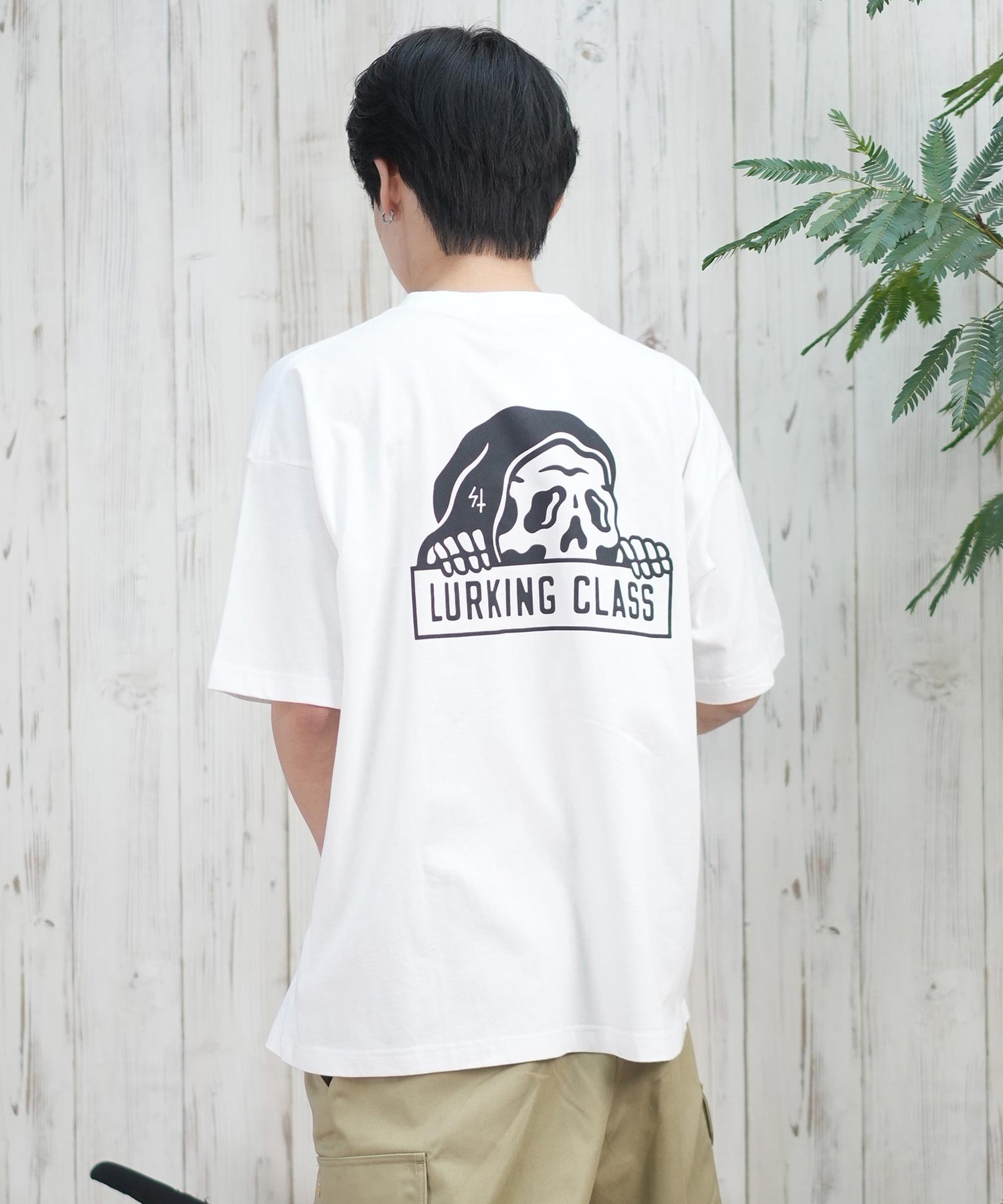 LURKING CLASS ラーキングクラス 半袖 Tシャツ メンズ バックプリント 