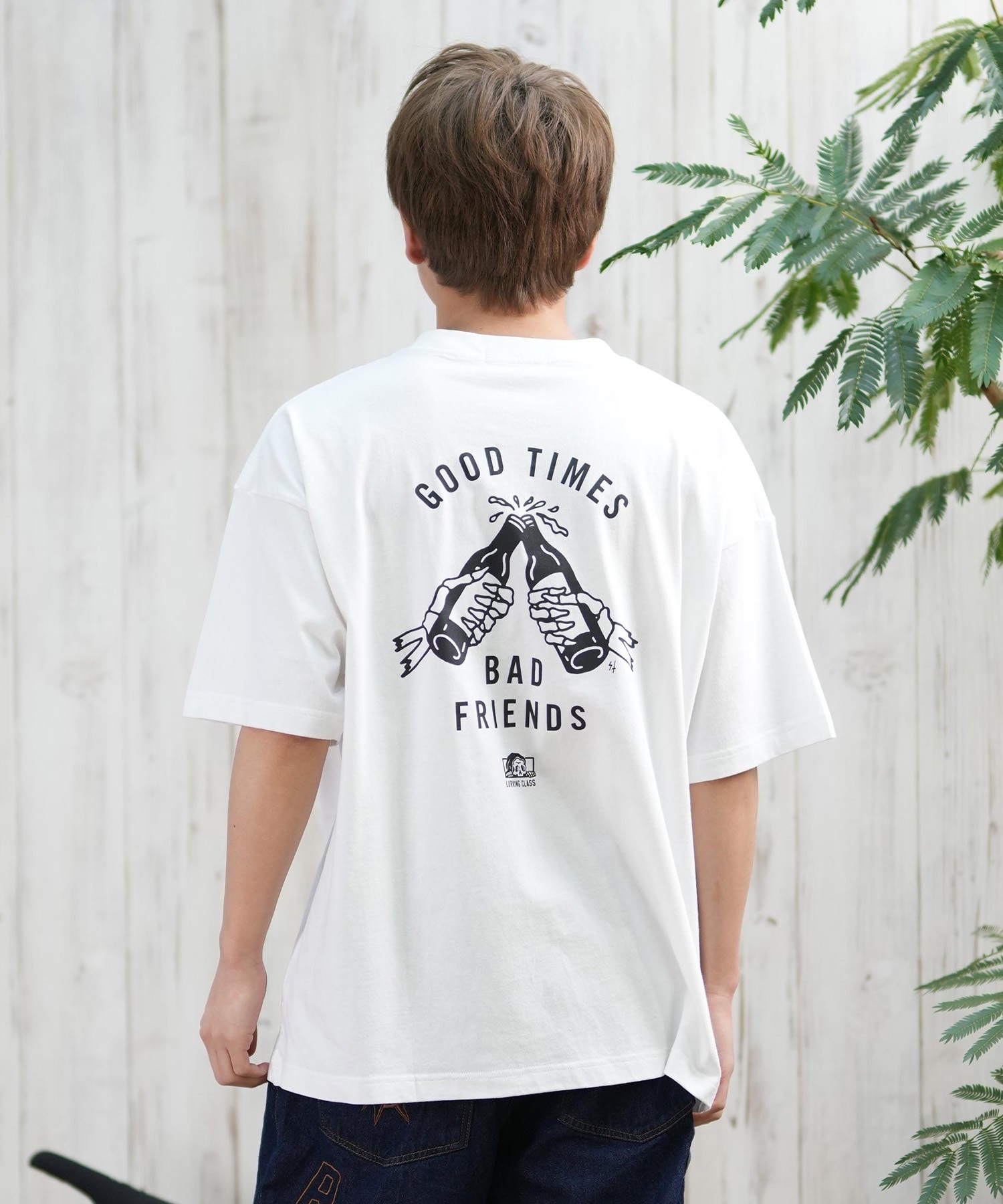 LURKING CLASS ラーキングクラス 半袖 Tシャツ メンズ バックプリント
