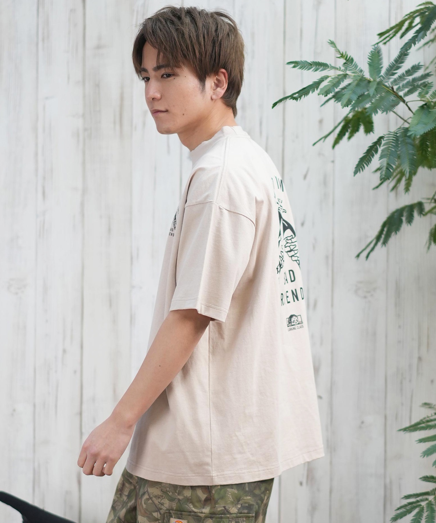 LURKING CLASS ラーキングクラス 半袖 Tシャツ メンズ バックプリント