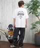 LURKING CLASS ラーキングクラス 半袖 Tシャツ メンズ バックプリント ST25STM03 ムラサキスポーツ限定(WHITE-M)