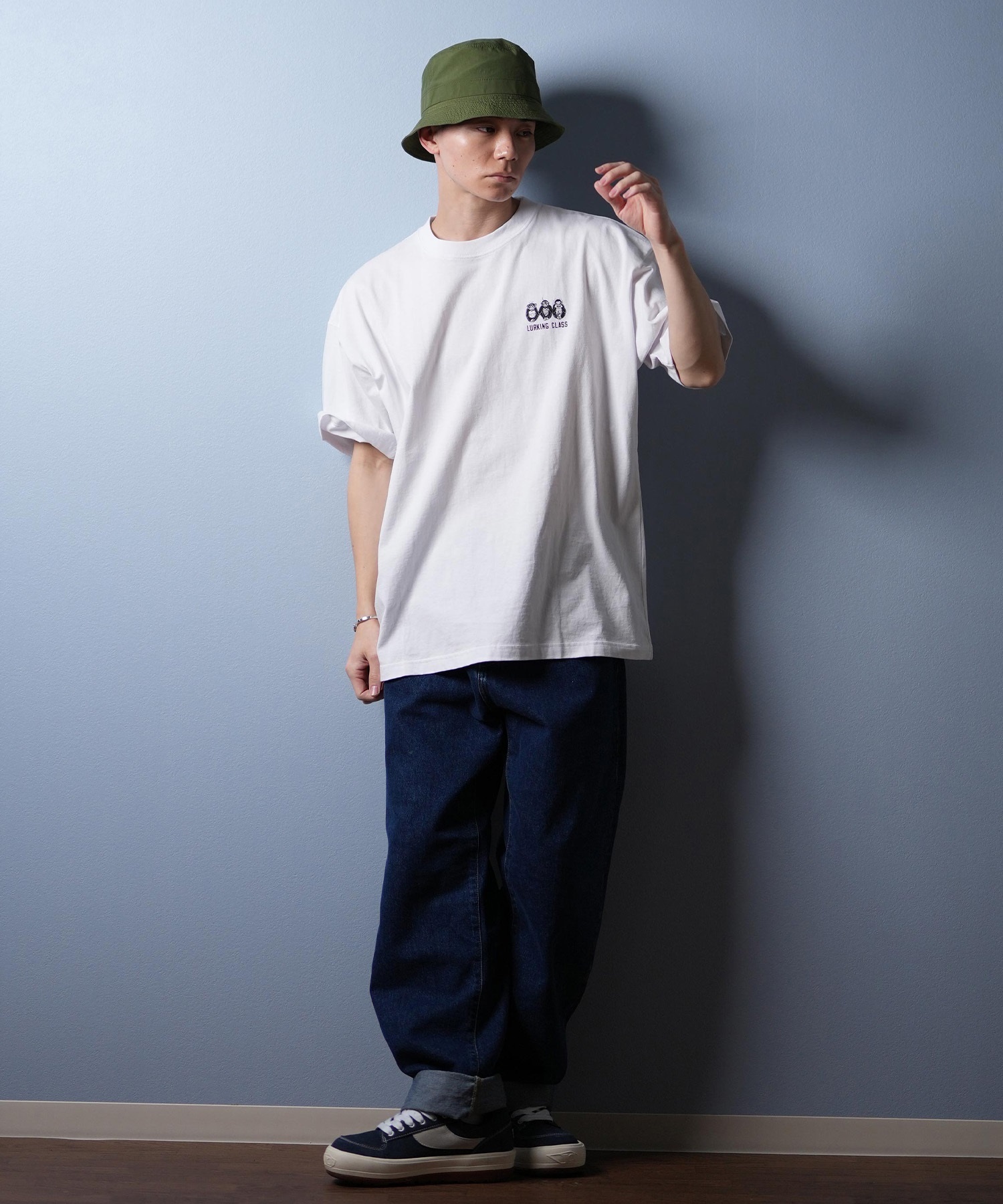 LURKING CLASS ラーキングクラス 半袖 Tシャツ メンズ バックプリント